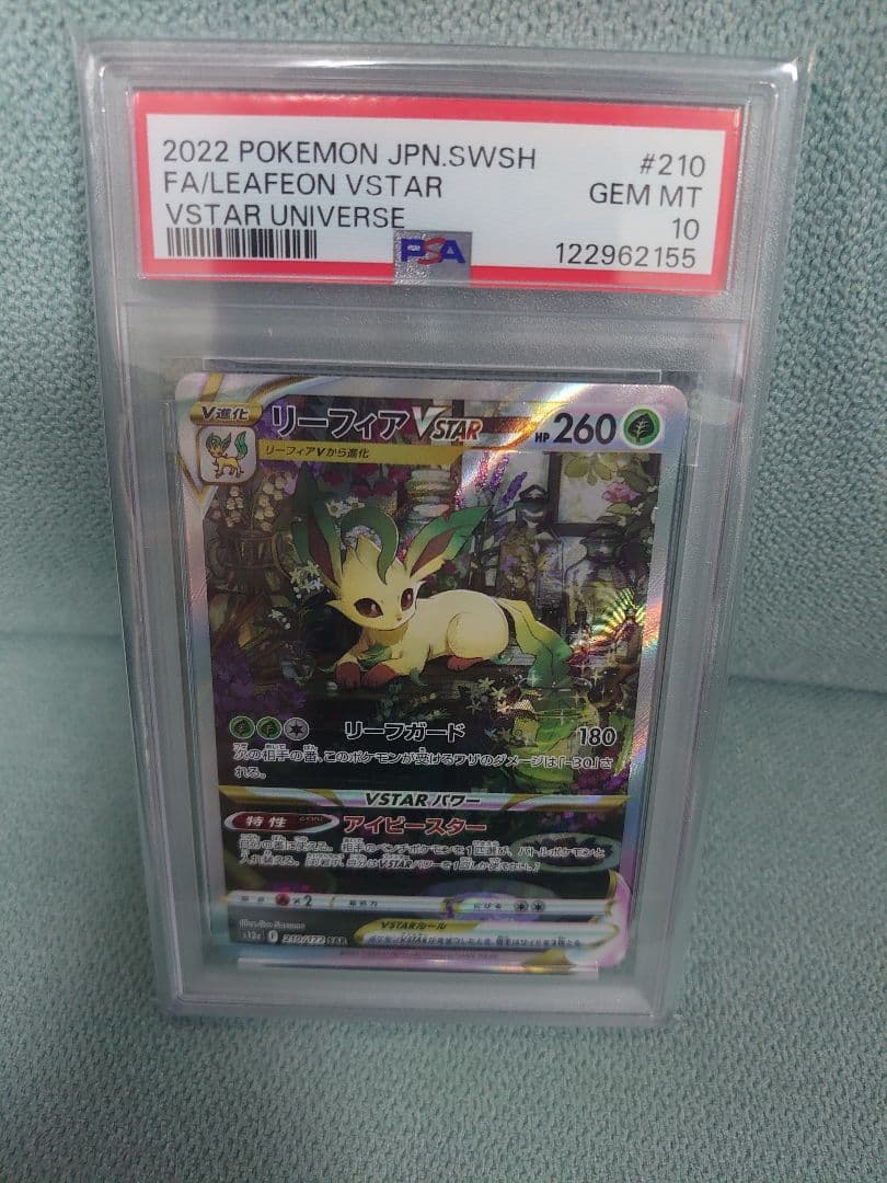 PSA10 リーフィア VSTAR SAR S12a 210/172 ポケモン
