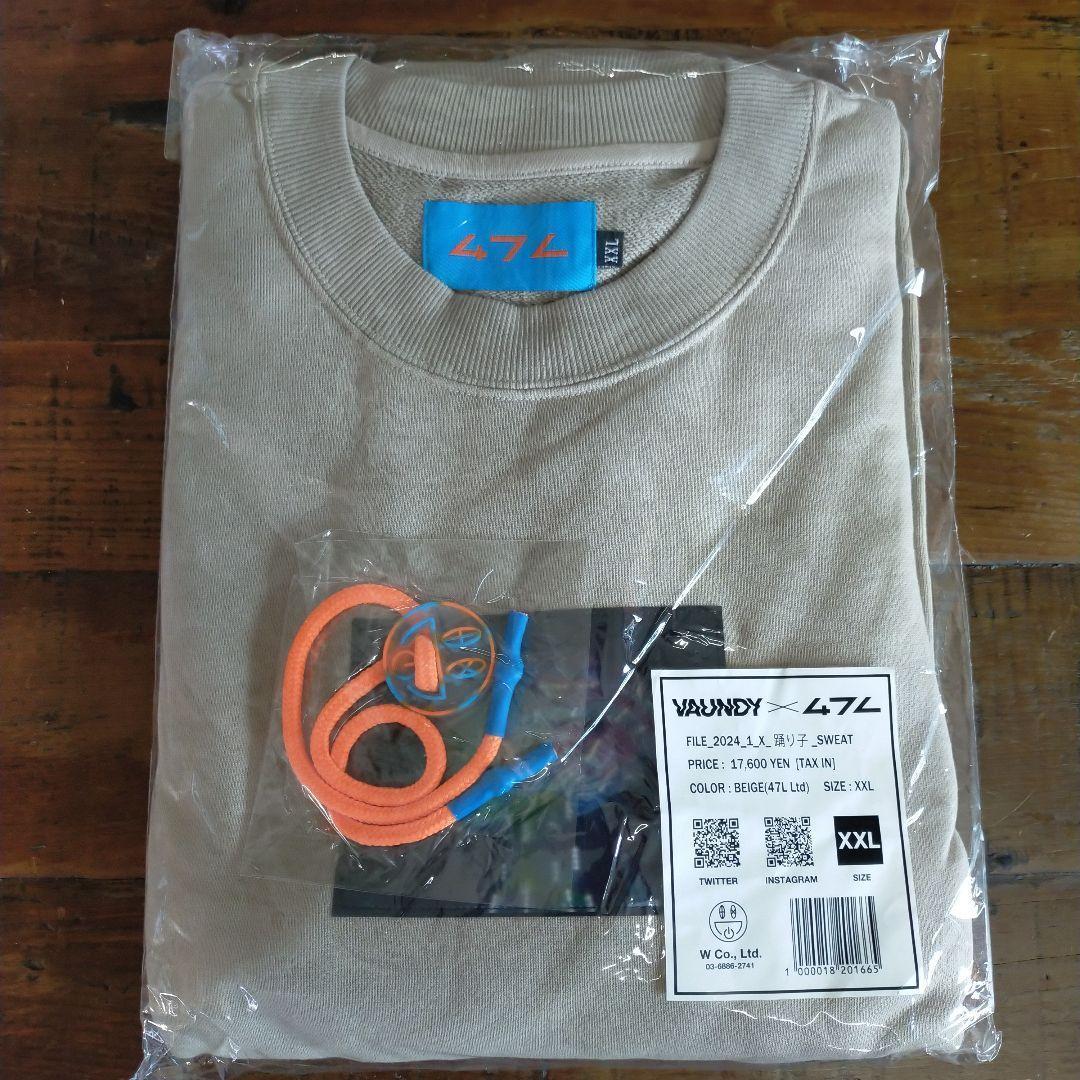 47L x Vaundy 踊り子 スウェット code47l バウンディ