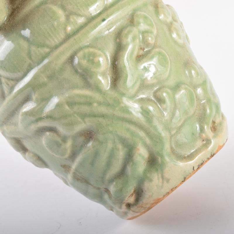 中国　龍泉窯　青磁　神獣口　執壷　水注　C　6958