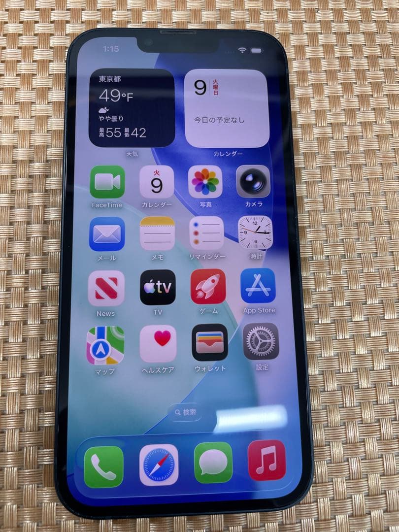 iPhone 13 128 GB ミッドナイトSIMフリー【5906】