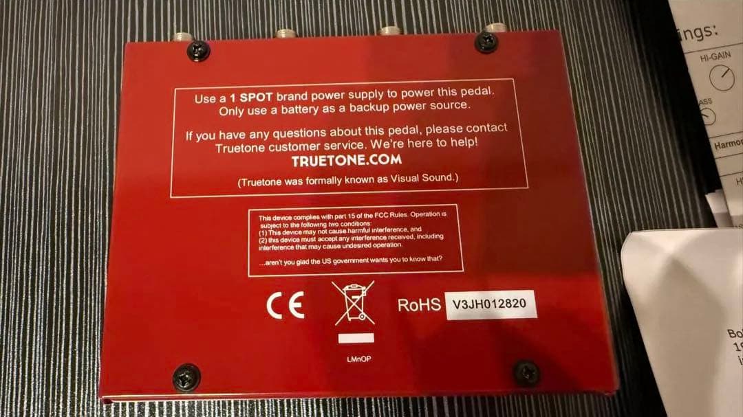 ギター TRUETONE Jekyll & Hyde V3