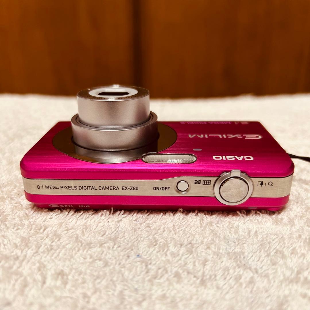 CASIO EXILIM EX-Z80 ピンク コンパクトデジタルカメラ