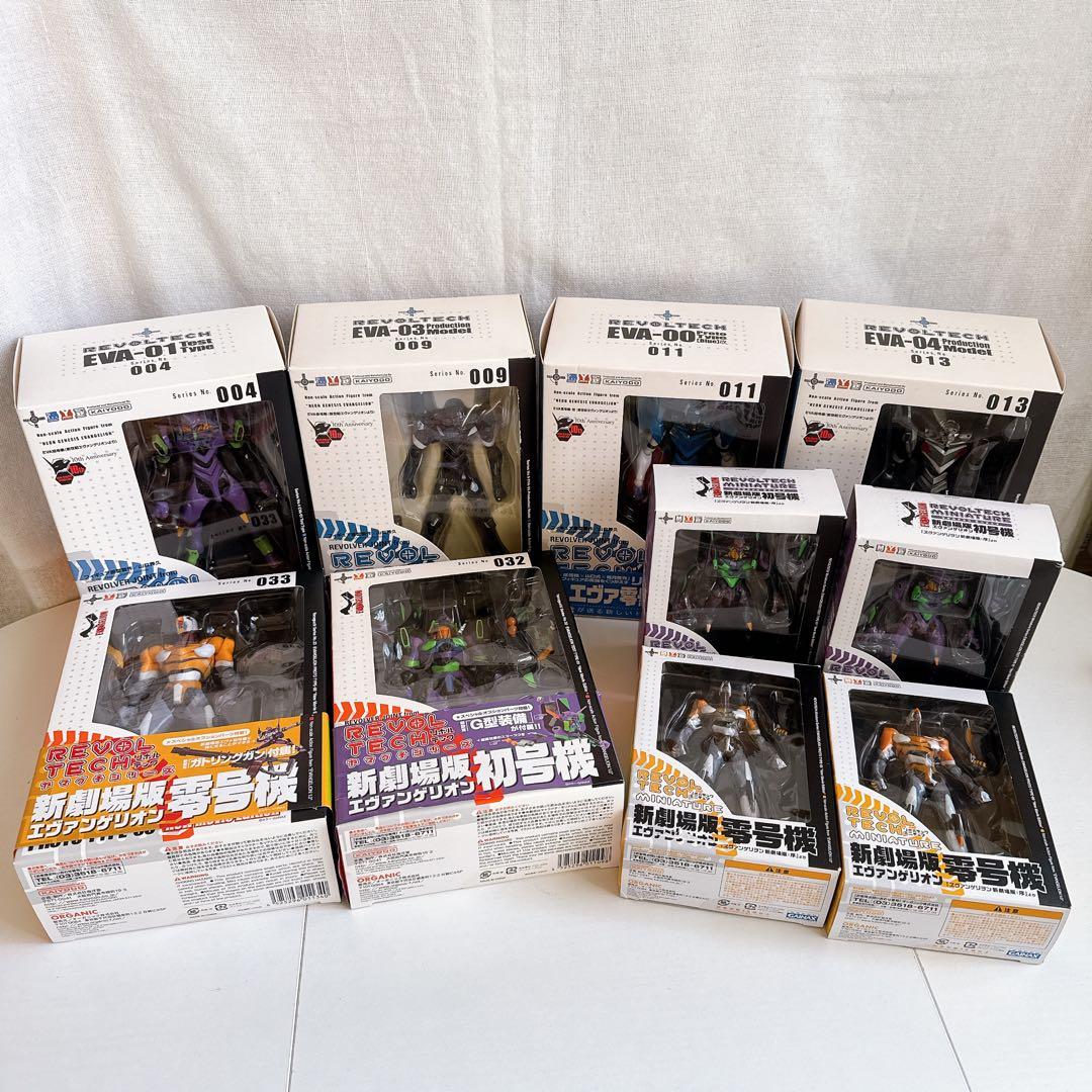 ⟡.*未開封⟡.*新劇場版エヴァンゲリオン リボルテックフィギュア10体セット