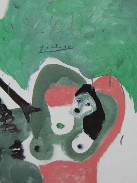 PABLO PICASSO、LE PEINTRE ET SON MODELE