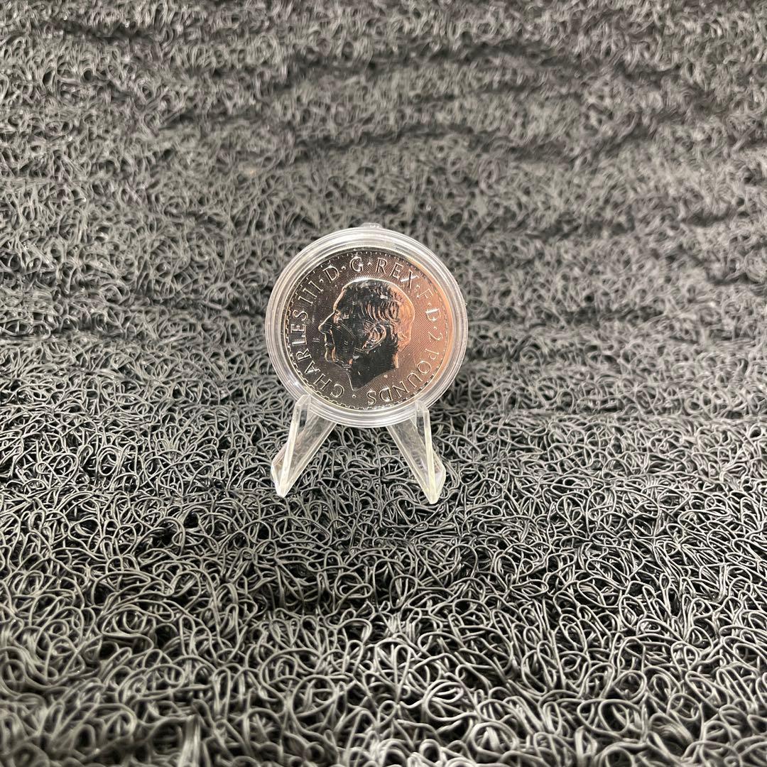 【チャールズ3世肖像】 2023イギリス ブリタニア1オンス銀貨