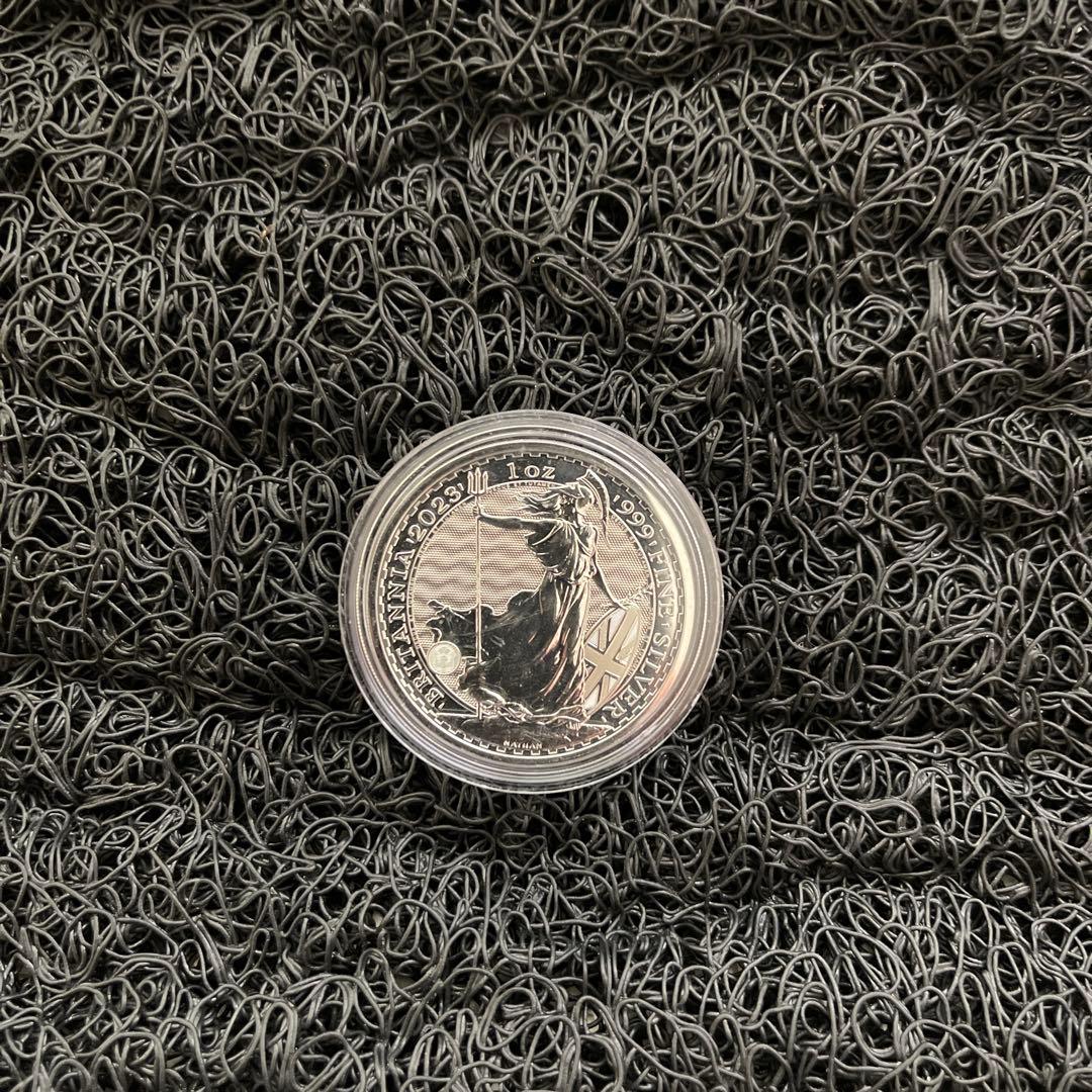 【チャールズ3世肖像】 2023イギリス ブリタニア1オンス銀貨