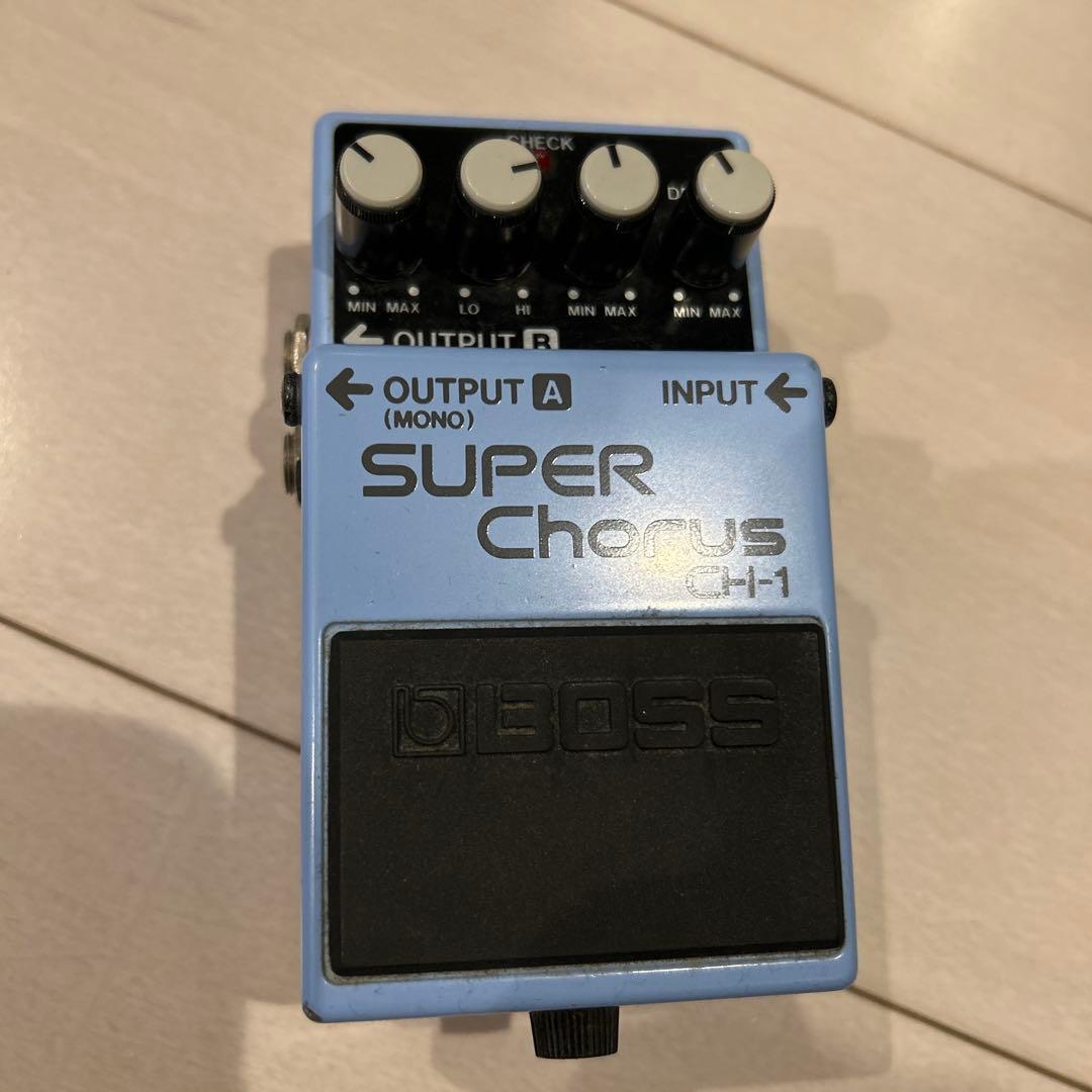 ギター boss super chorus