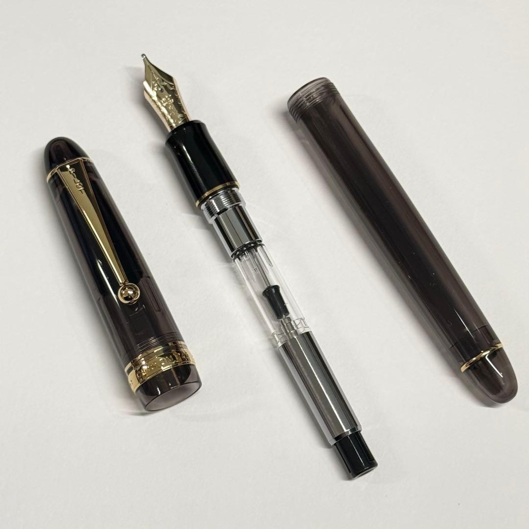 PILOT パイロット カスタム742 万年筆 限定色 ブラウン シグネチャー
