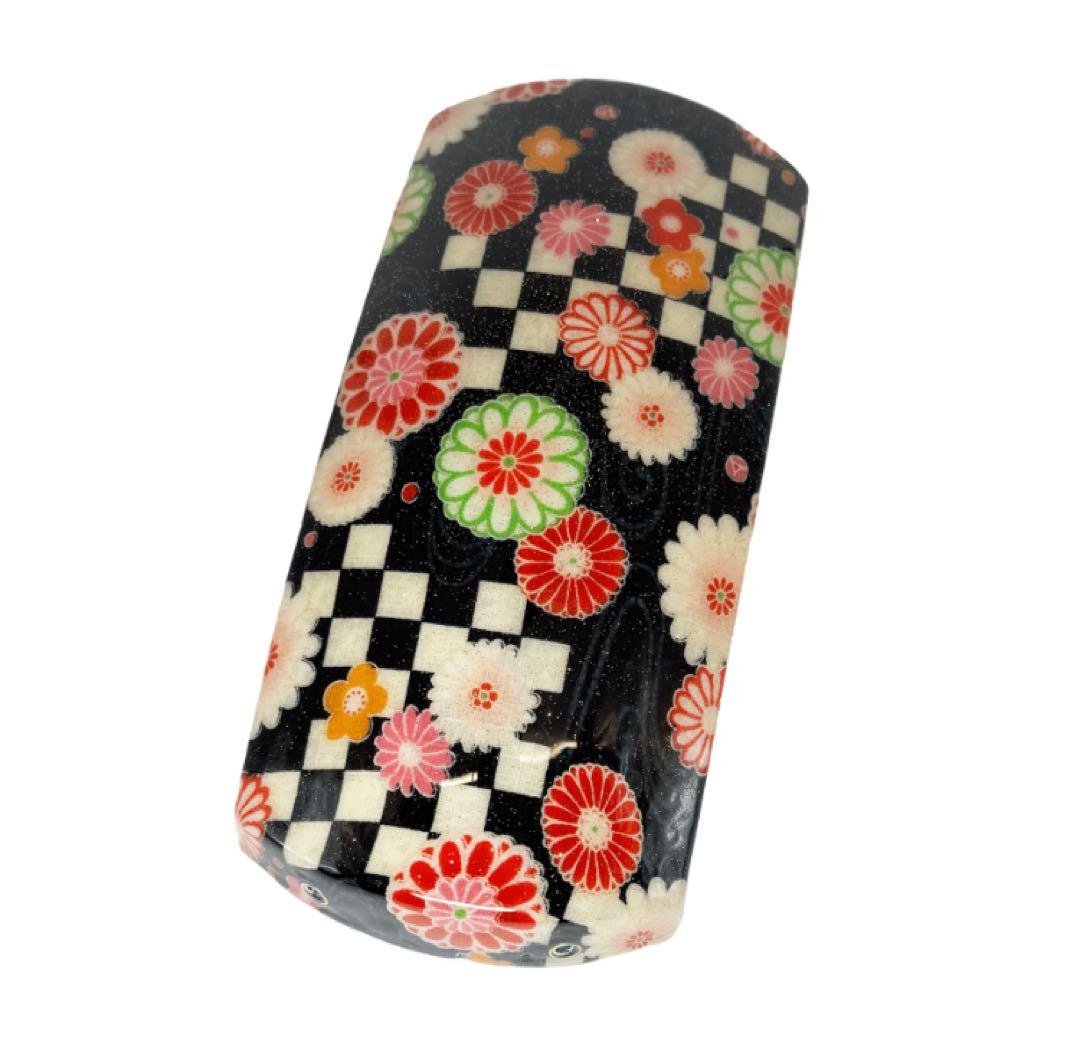 津軽三味線用　胴掛け・天神セット ジェルコーティング ラメ入り 胴かけ