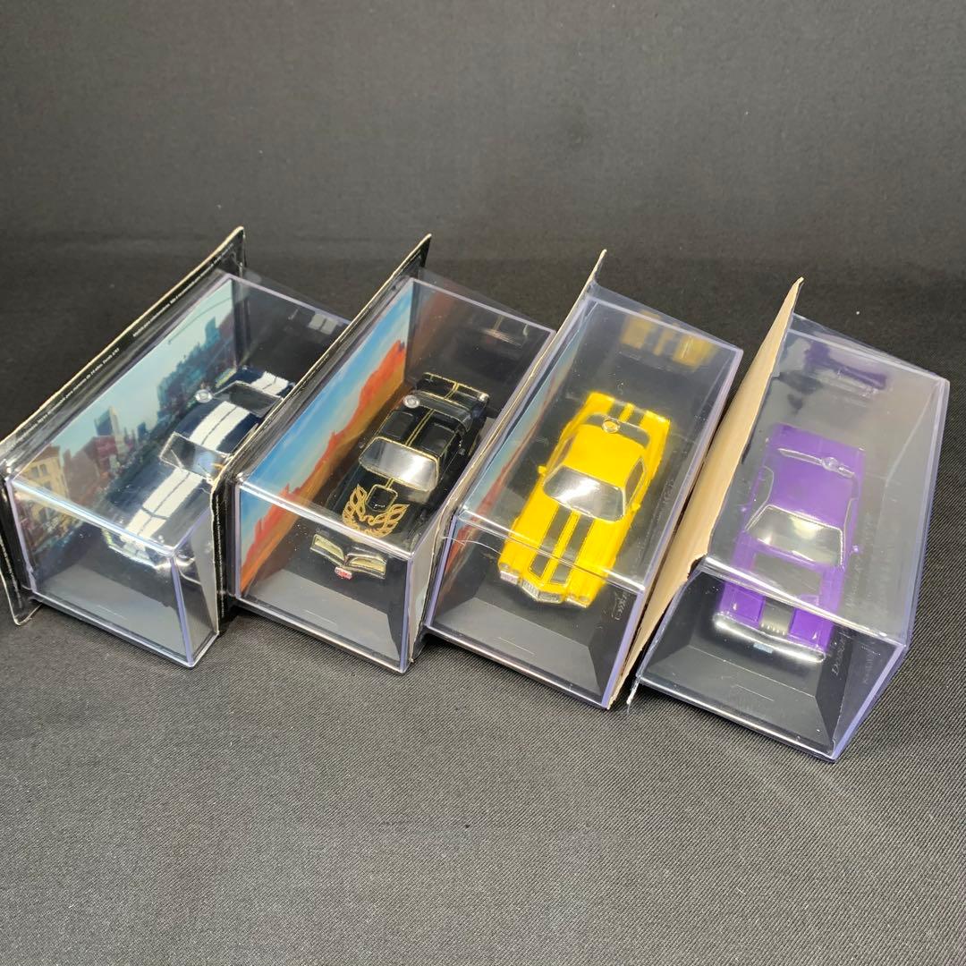 K831⭐︎ディアゴスティーニ カマロ ファイヤーバード 他 懐かしいアメ車4台