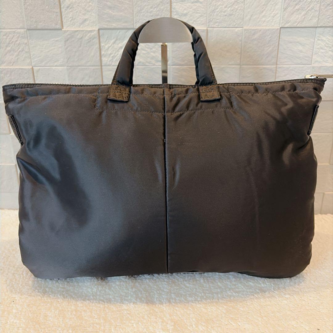 【美品】PORTER ポーター タンカー ブリーフケース ブラック　黒