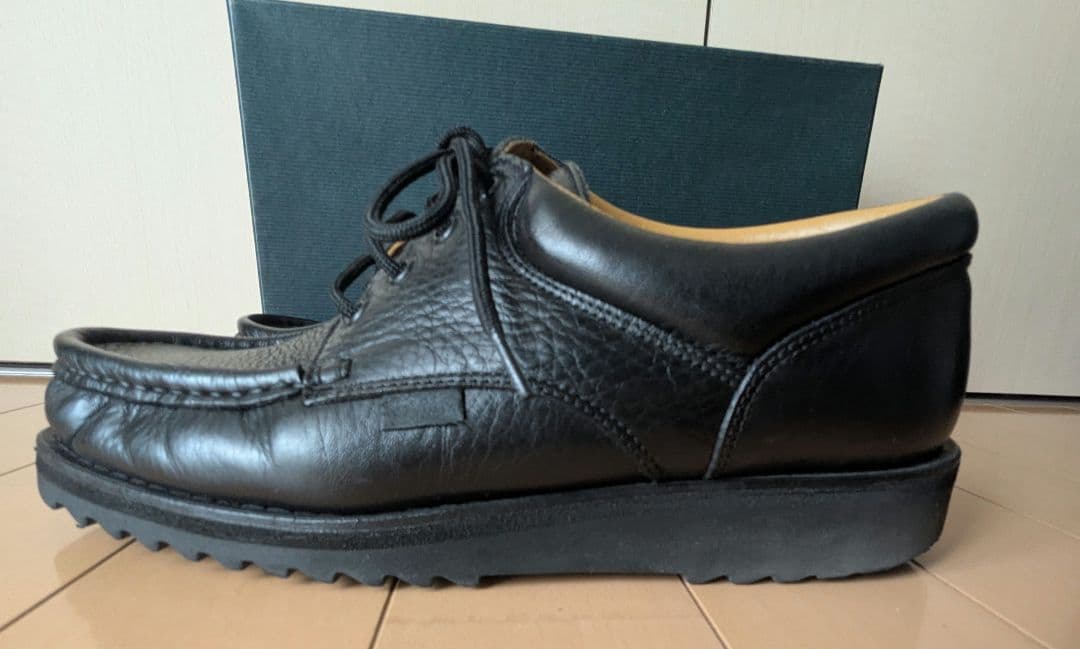 セール！美品✨️Parabootパラブーツ スペイン製 シボ革 ミカエル 箱あり