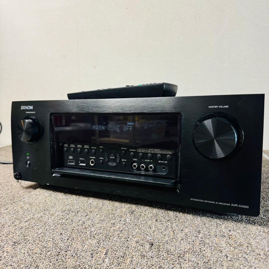 A10 美品✨動作保証！DENON デノン AVサラウンドレシーバー