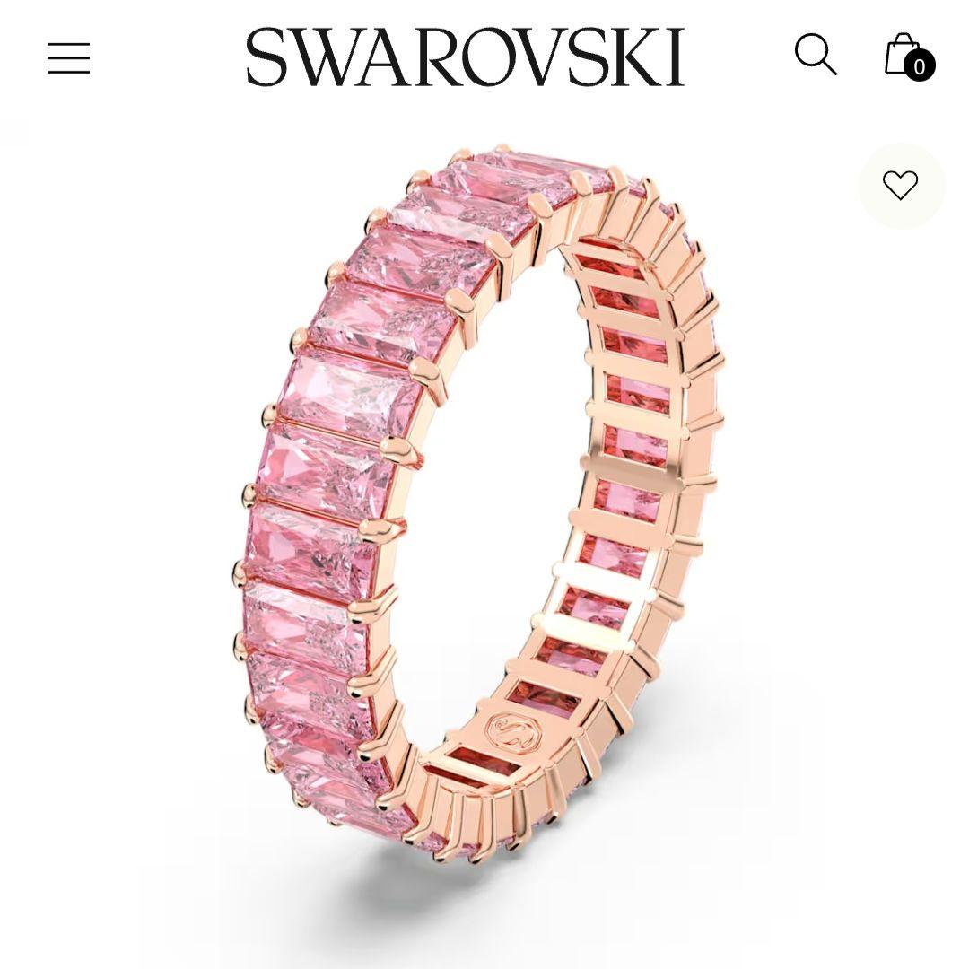 新品 SWAROVSKI 58 Matrix リング スワロフスキー 指輪