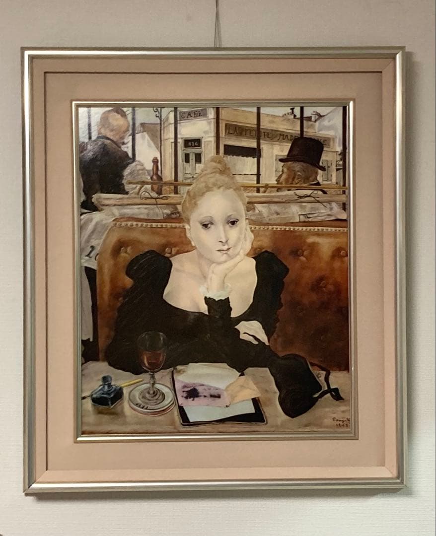 藤田嗣治/レオナール ・フジタ ( カフェ/ Cafe ) 代表作/ 複製画