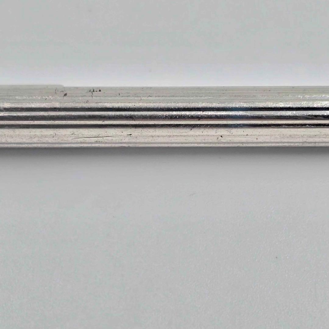 Cartier カルティエ トリニティボールペン シルバー×レッド系