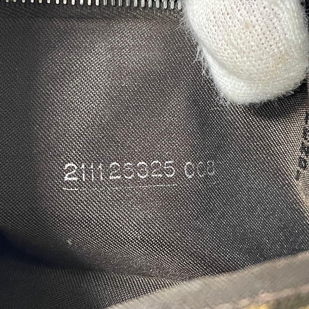 【TK】FENDI フェンディ マンマバケット ワンショルダーバッグ ズッカ柄