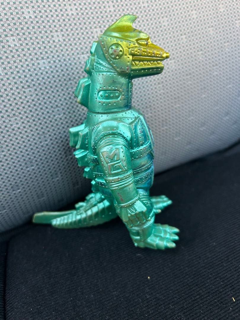 メカゴジラ　当時物　ブルマァク　ソフビ　珍色　レアカラー