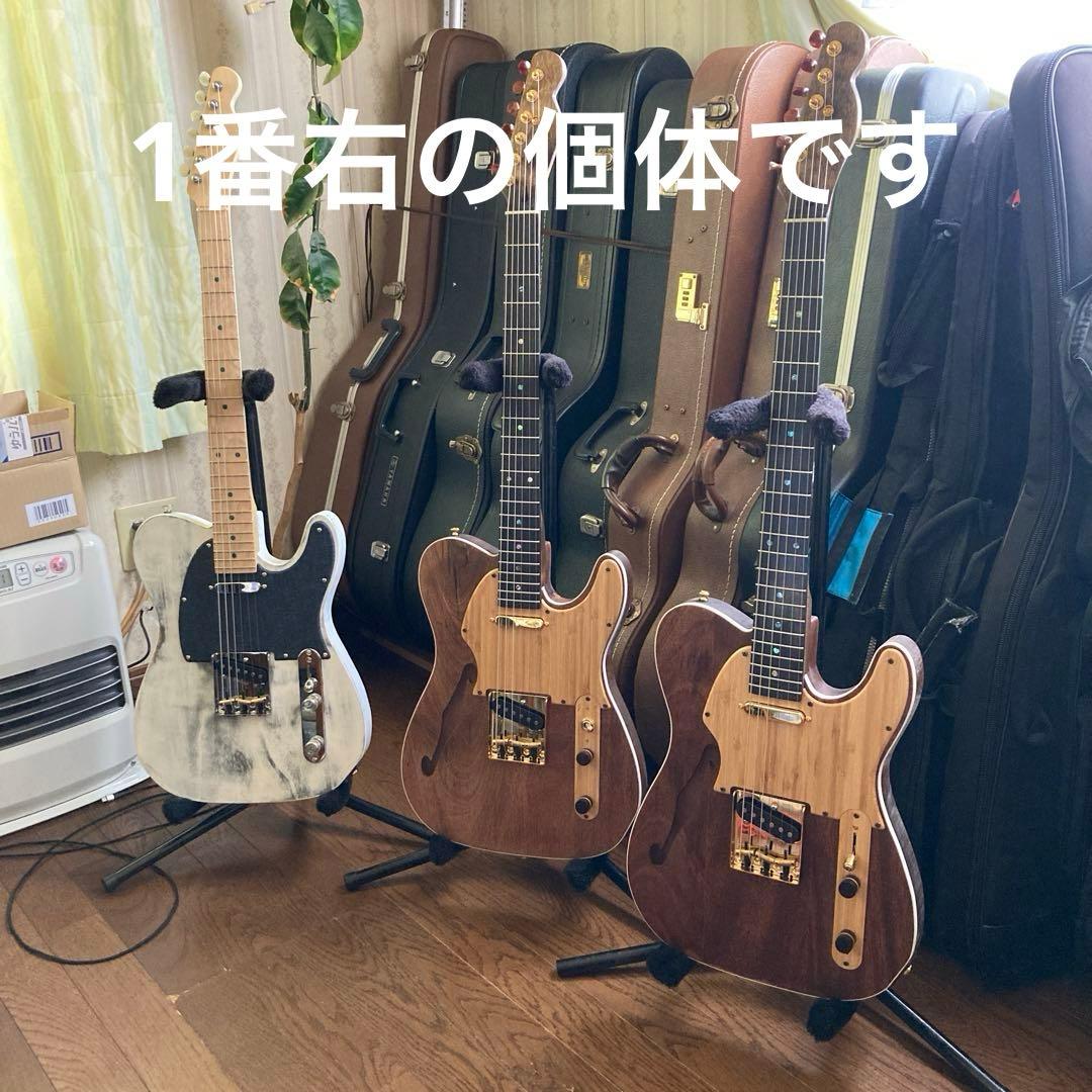 フレット新品！　ハンドメイド　テレキャスター　レバースイッチ仕様