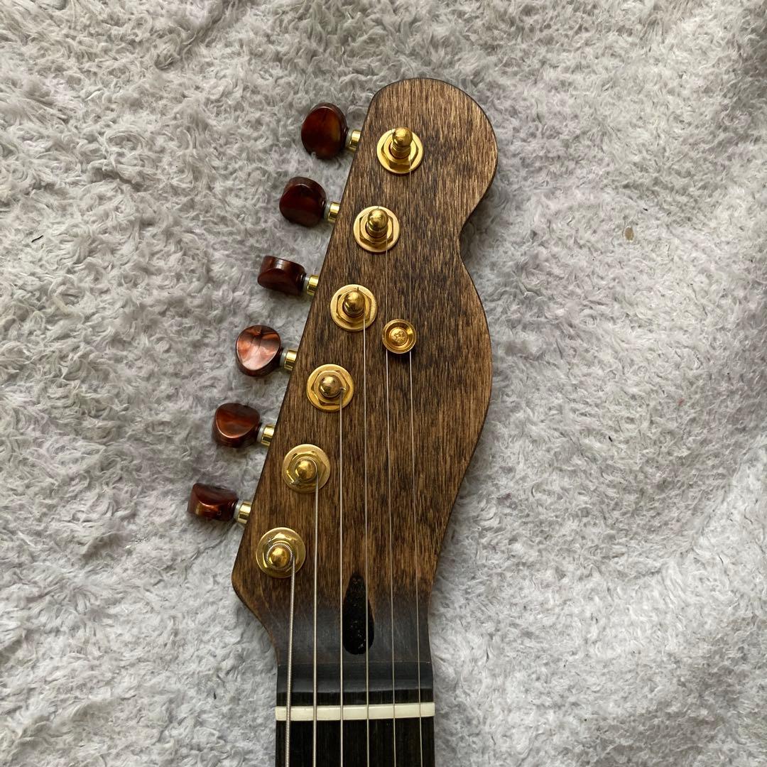 フレット新品！　ハンドメイド　テレキャスター　レバースイッチ仕様