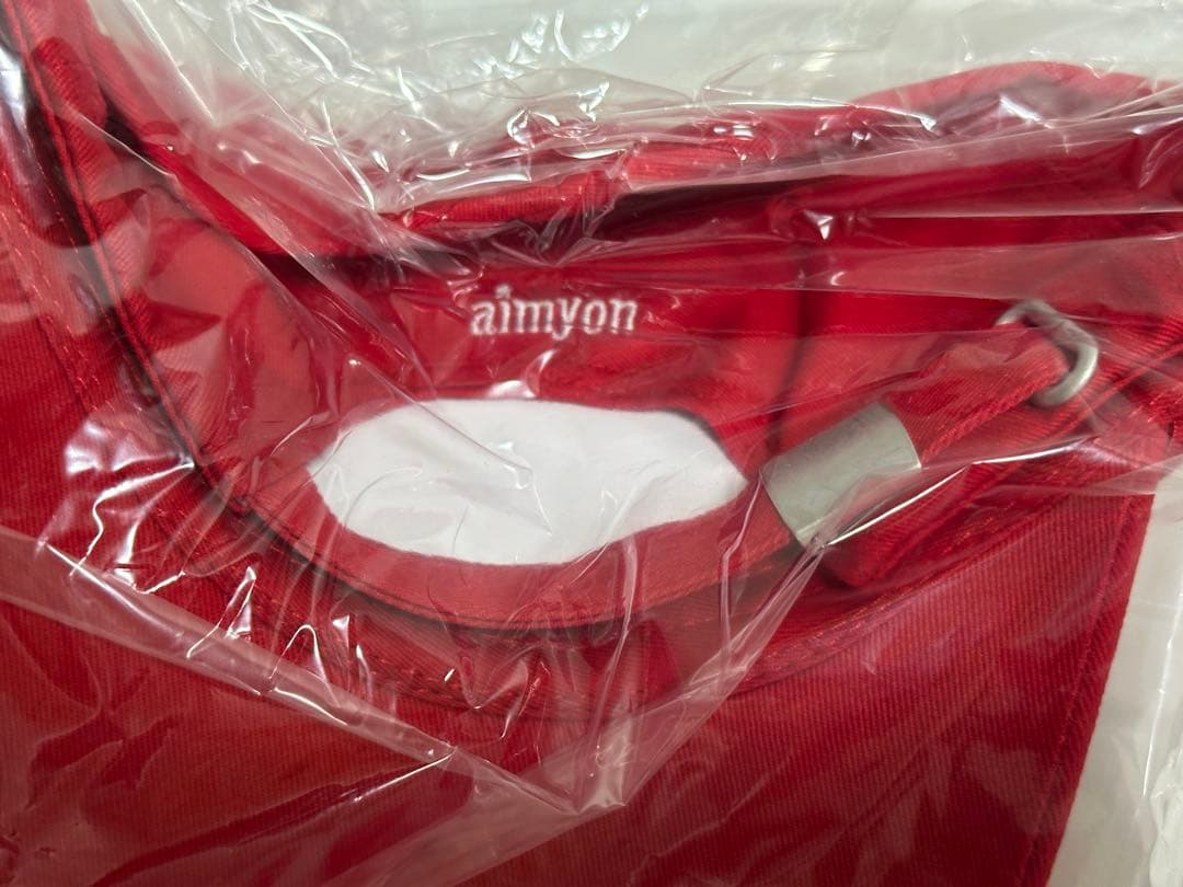 あいみょん ドルフィン アパート グッズ キャップ 赤 ベージュ 2点セット