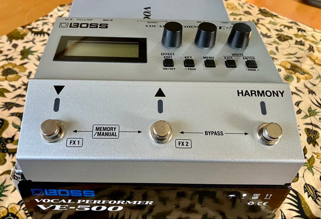 ギター BOSS VOCAL PERFORMER VE-500