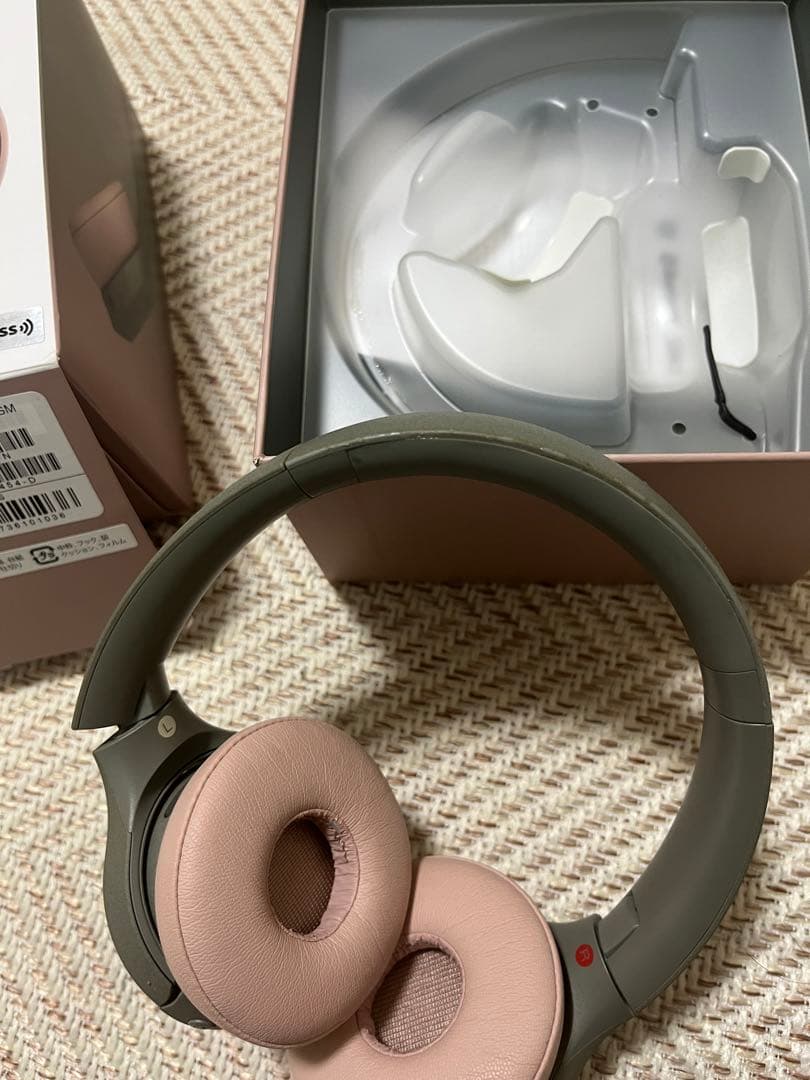 sony ワイヤレスヘッドフォン　アッシュグリーン