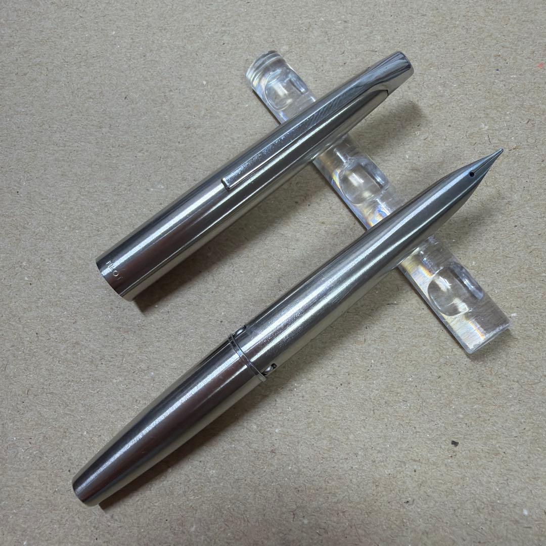 廃盤 PILOT パイロット μ ミュー 万年筆 M vintage 昭和レトロ