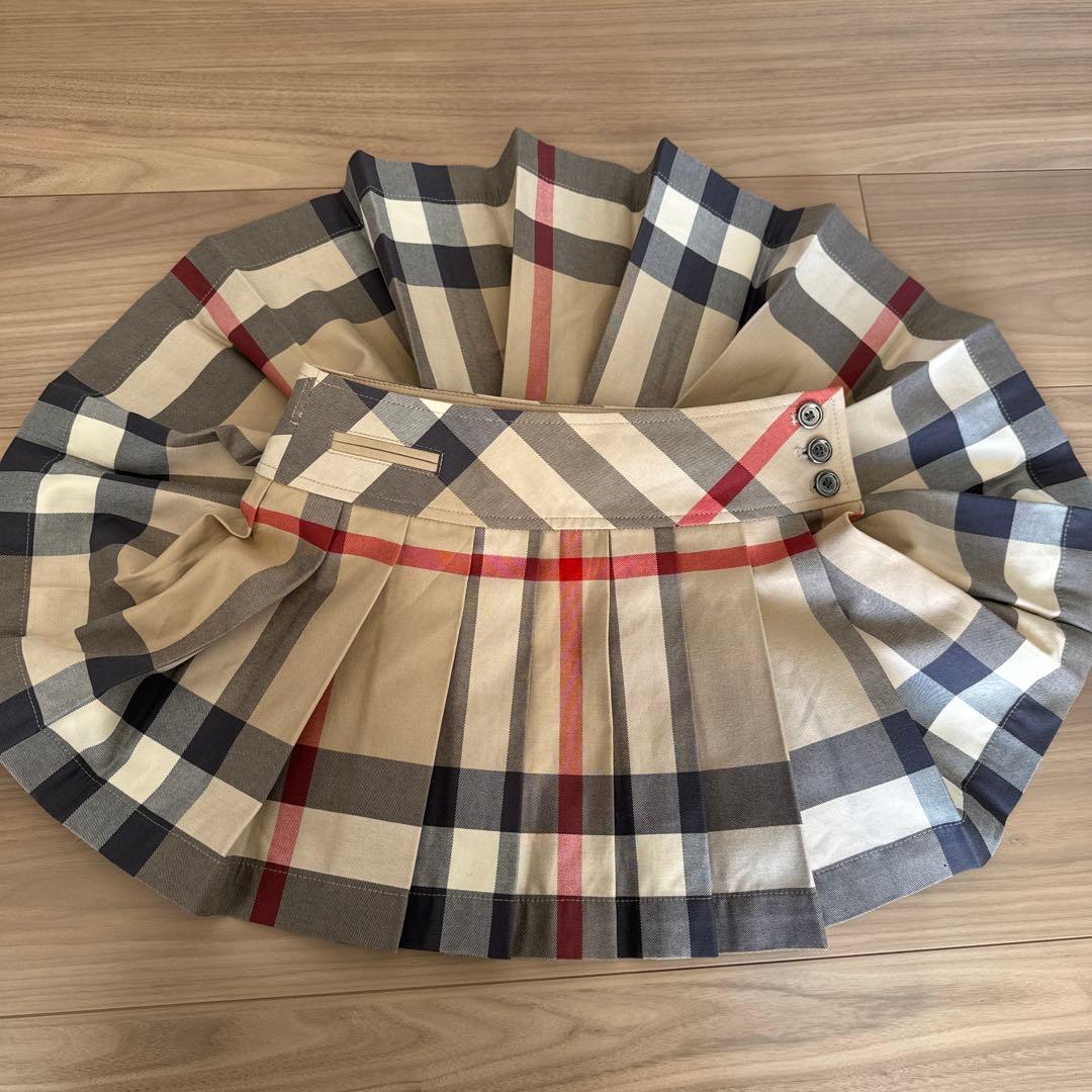 【美品♡すぐ発送】バーバリー ノバチェック プリーツスカート