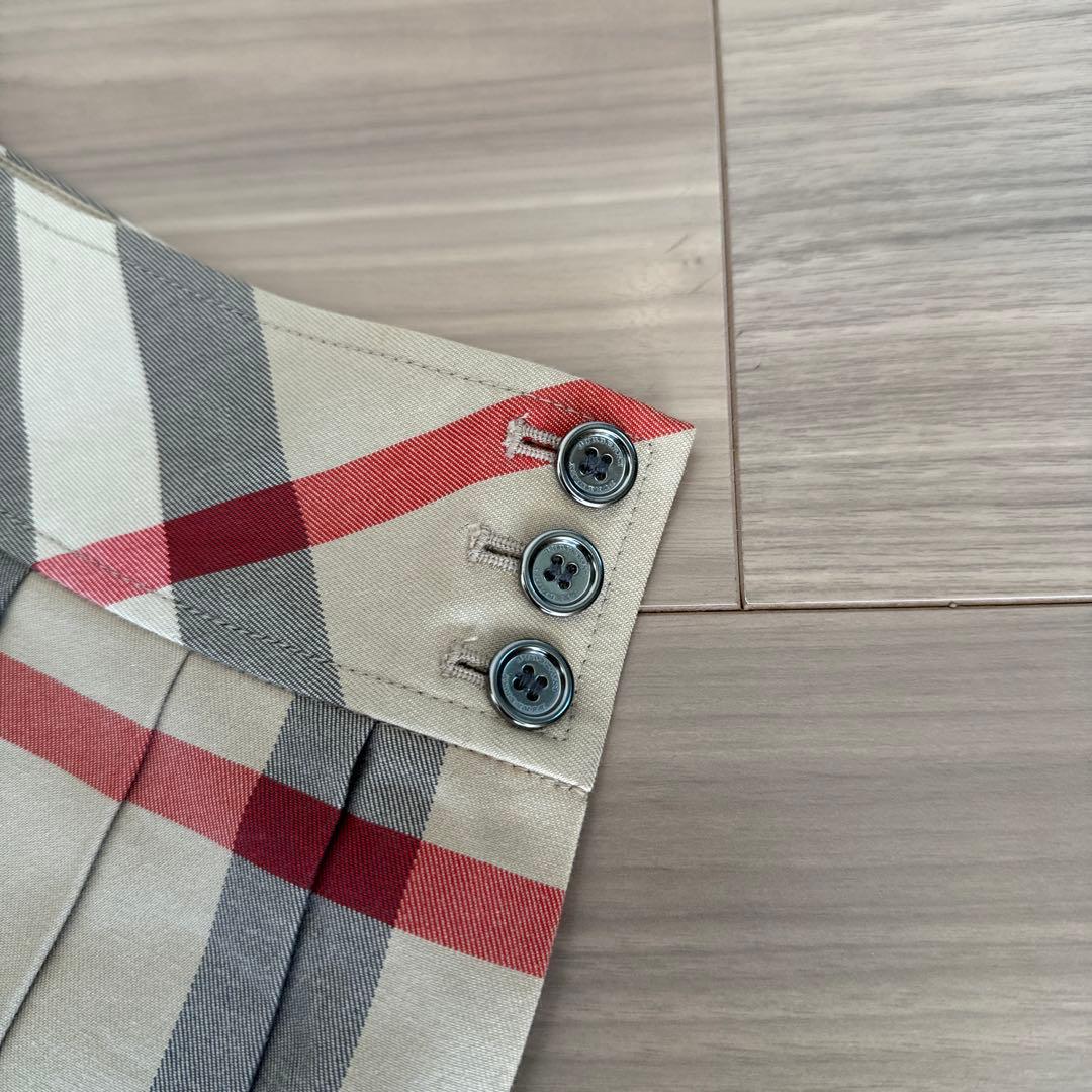 【美品♡すぐ発送】バーバリー ノバチェック プリーツスカート