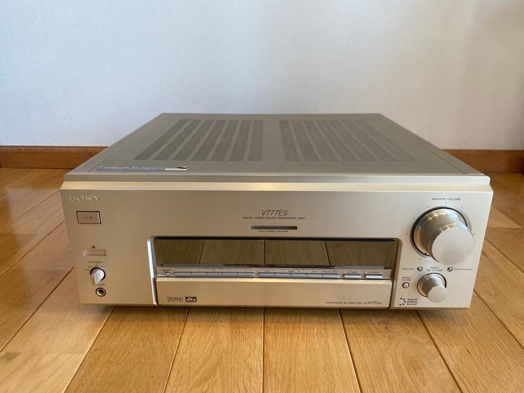 【中古・現状品】Sony AVアンプ　TA-V777ES リモコンあり