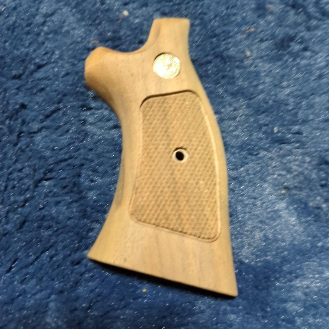 東京マルイSmith & Wesson M19 6inch木製グリップ付き