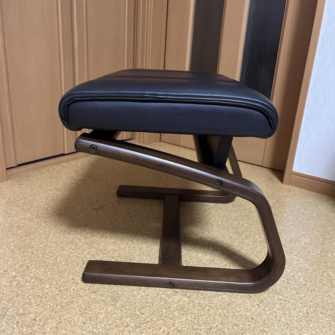 冨士ファニチア オットマン 2way スツール 椅子 レザー