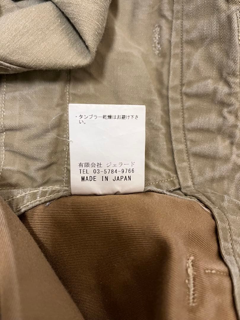 JELADO 41Khaki サイズM（W32）ジェラード 41カーキ