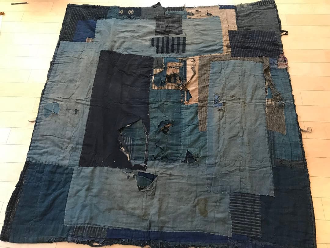 襤褸　古布　145×155