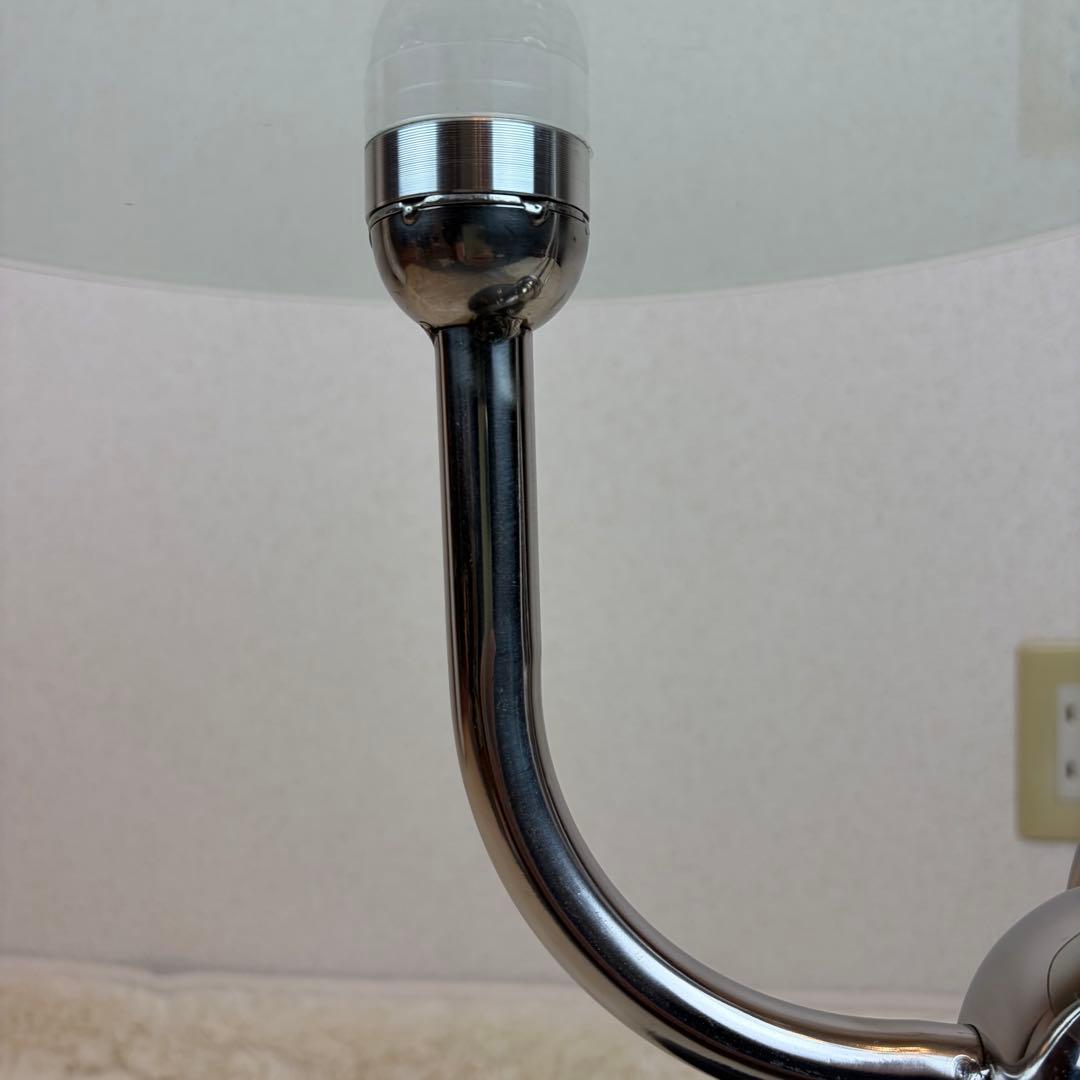 送料無料 サイドテーブル 2段式 ガラス・金属製 大理石