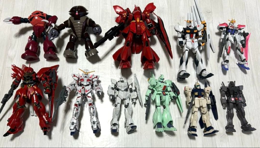 HG ガンプラ まとめ売り 11体 セット　ユニコーンガンダムなど