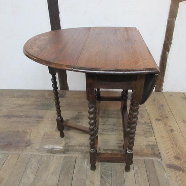 イギリス アンティーク 家具 ゲートレッグテーブル ダイニング 英国 6140e