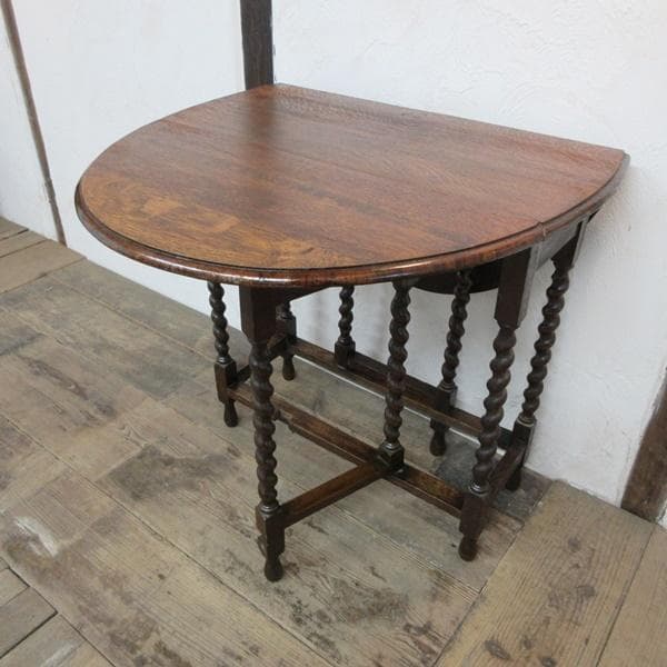 イギリス アンティーク 家具 ゲートレッグテーブル ダイニング 英国 6140e