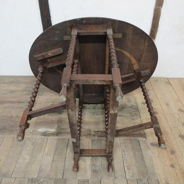 イギリス アンティーク 家具 ゲートレッグテーブル ダイニング 英国 6140e