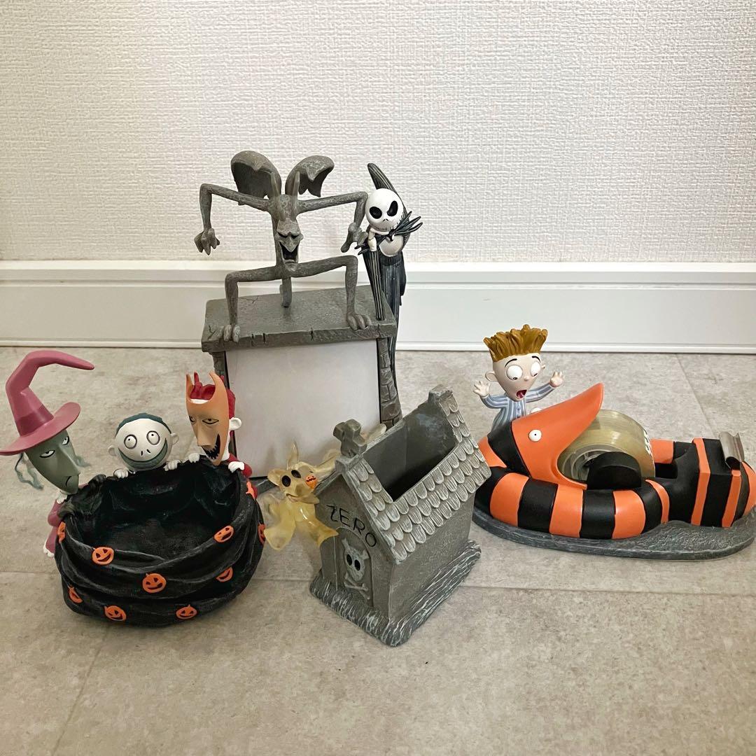 ナイトメアー・ビフォア・クリスマス 文房具 ステーショナリー デスク 4点セット