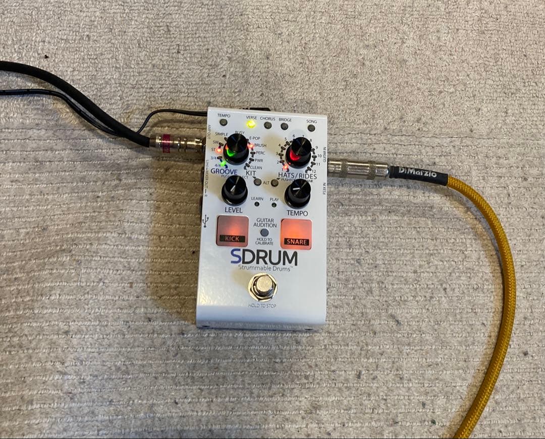 DigiTech SDRUM デジテック　スドラム　エフェクター型ドラムマシン