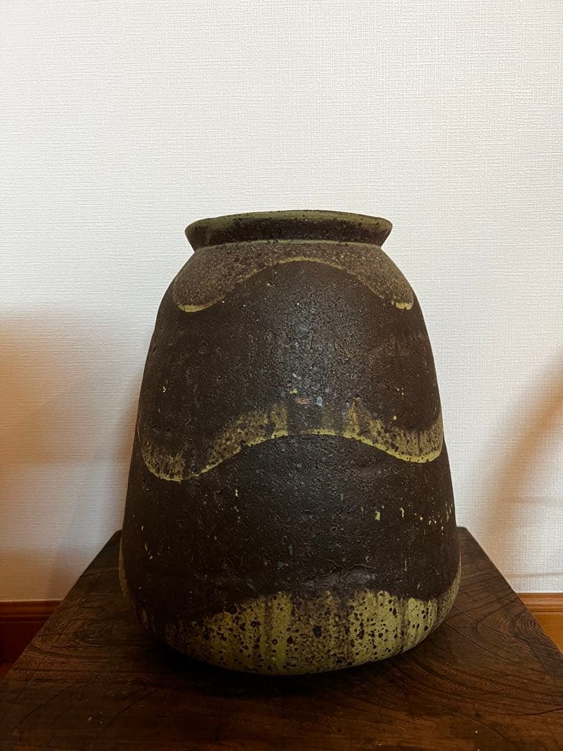 山田義力 特大壺 大嶺實清 大嶺工房