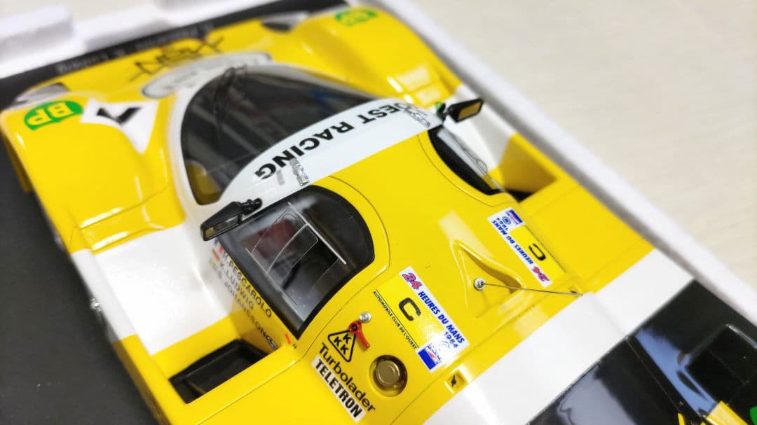 ●未使用● スパーク 1/18 ポルシェ 956 #7 ラスト