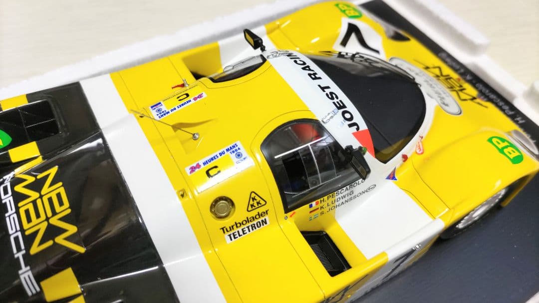 ●未使用● スパーク 1/18 ポルシェ 956 #7 ラスト