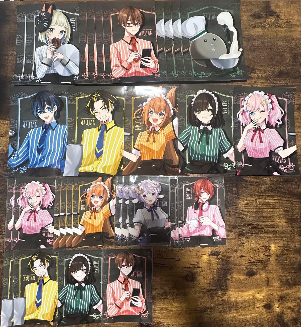 アルジャン　高田村　とびユニ　オレビバ　ブロマイド　コースター　トレカ