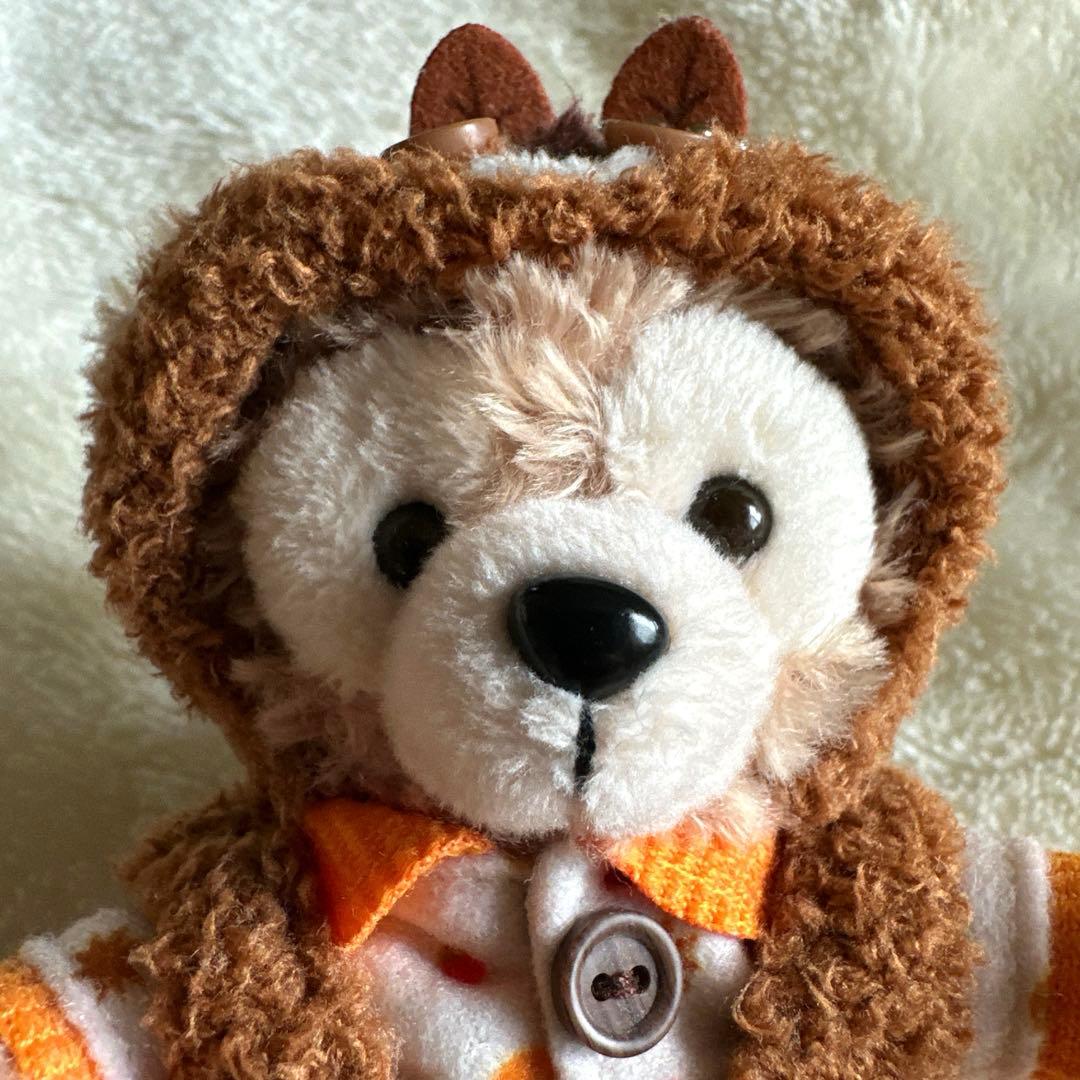 【限定】ダッフィー 秋のぼうけん ぬいぐるみバッジ