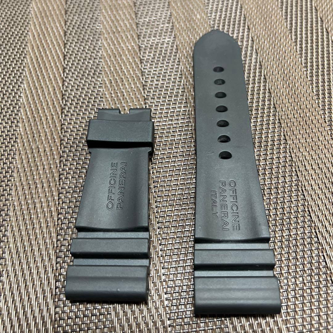 OFFICINE PANERAI ブラック ラバーベルト　47mm用
