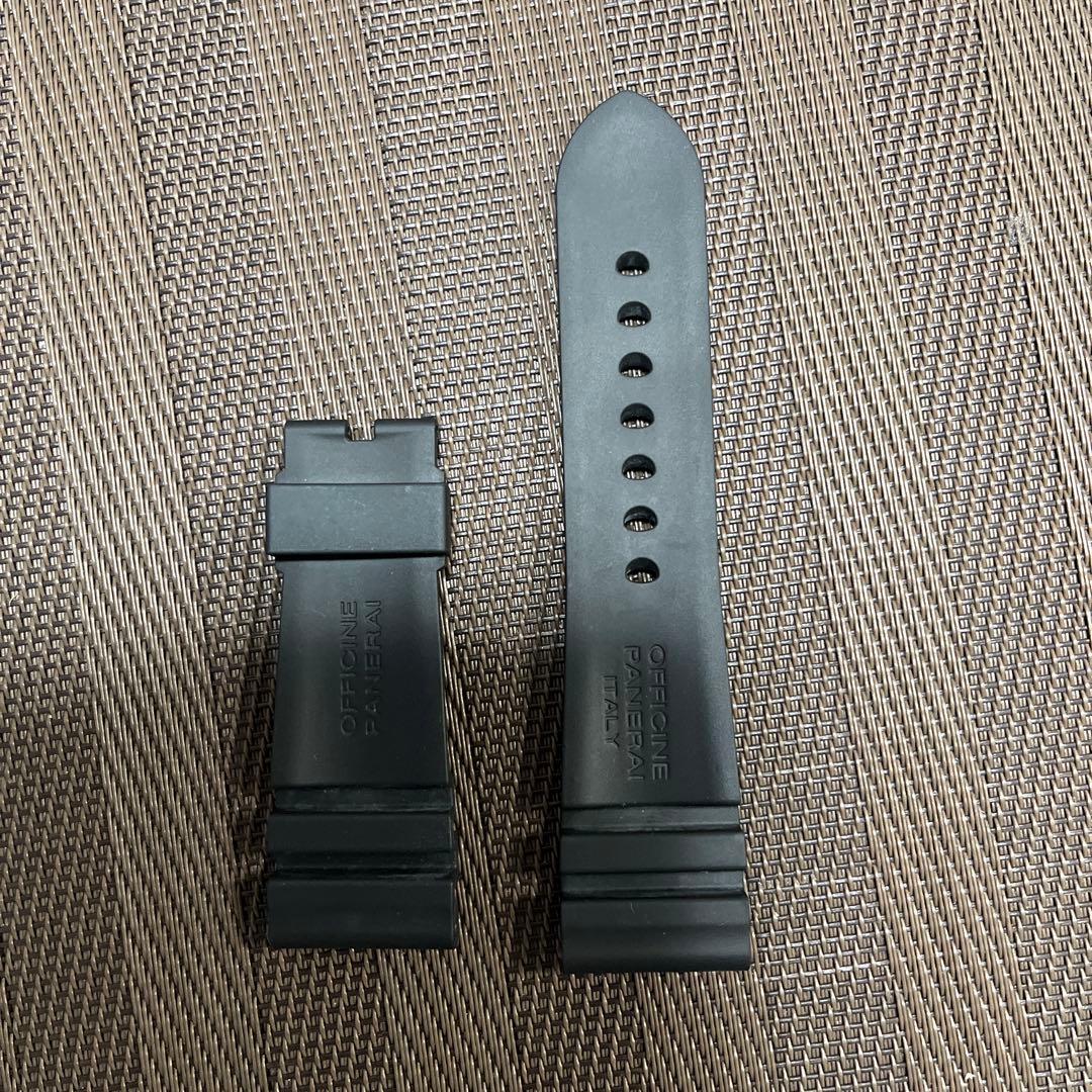 OFFICINE PANERAI ブラック ラバーベルト　47mm用