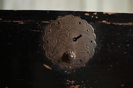 丸金具庄内箪笥　4杯　タンス　収納　古家具　古民家　時代家具